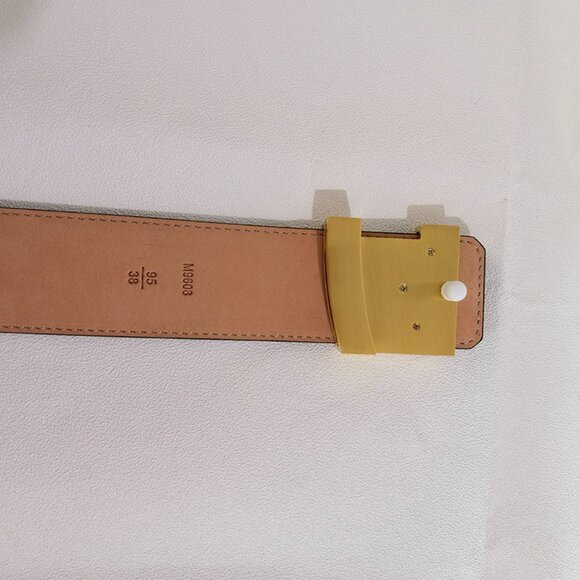 Louis Vuitton Brown Metal Belt - Picture 4 of 10